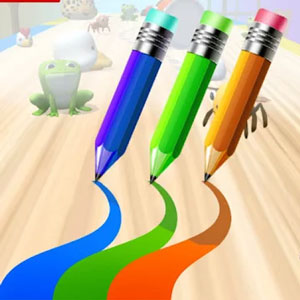Pencil Rush 3D Game