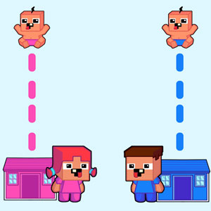 Puzzle Parents Baby game