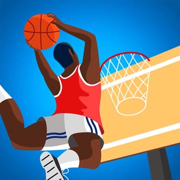 Dunk Run 3D game